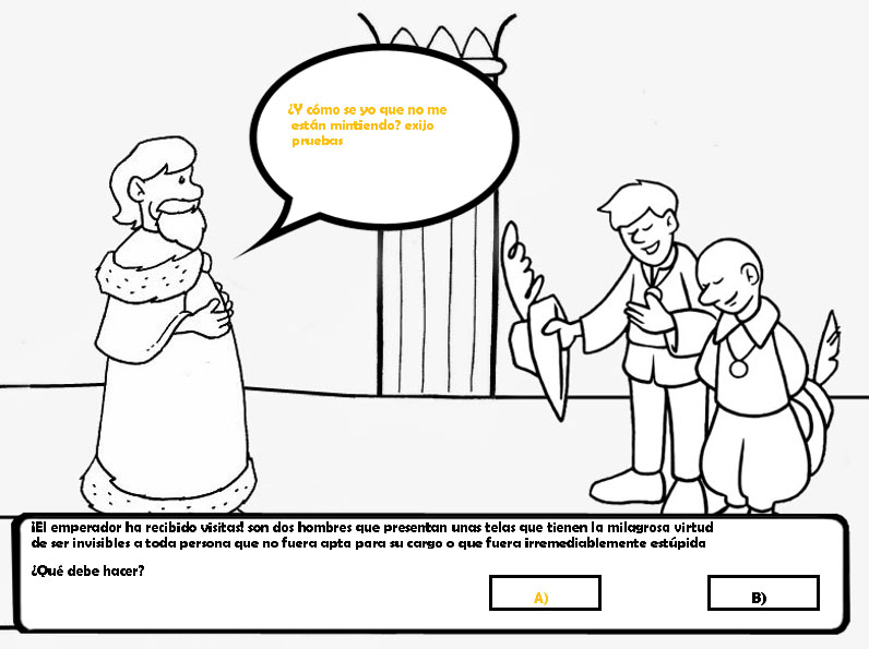 Captura de la aventura gráfica del tp3